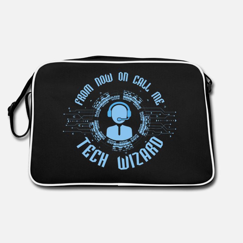 À partir de maintenant, appelez-moi Tech Wizard Computer Tech Supp Sac Retro
