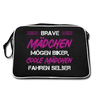 Brave Girls – À la conquête de la rue - Sac Retro - noir/blanc - Dos