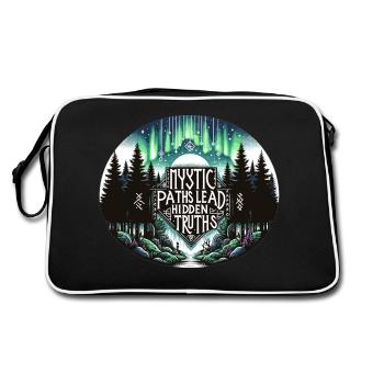 Truths from the Enchanted Forest - Retro Bag - black/white - Back