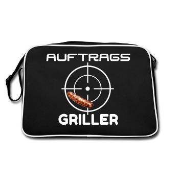 Contract Griller Grillmaster T-Shirt - Sac Retro - noir/blanc - Dos