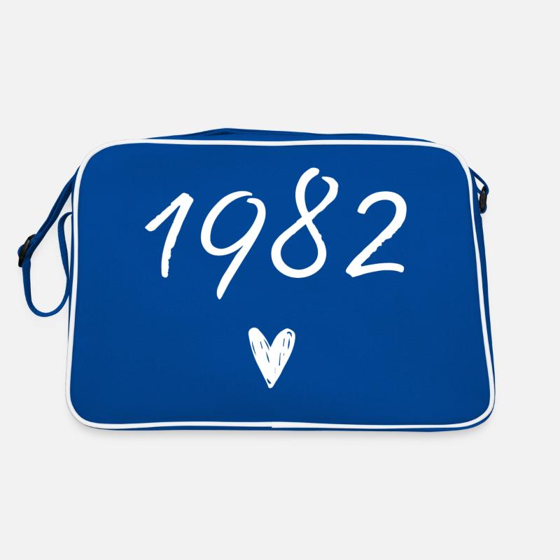 1982 Heart Birthday Retro Bag