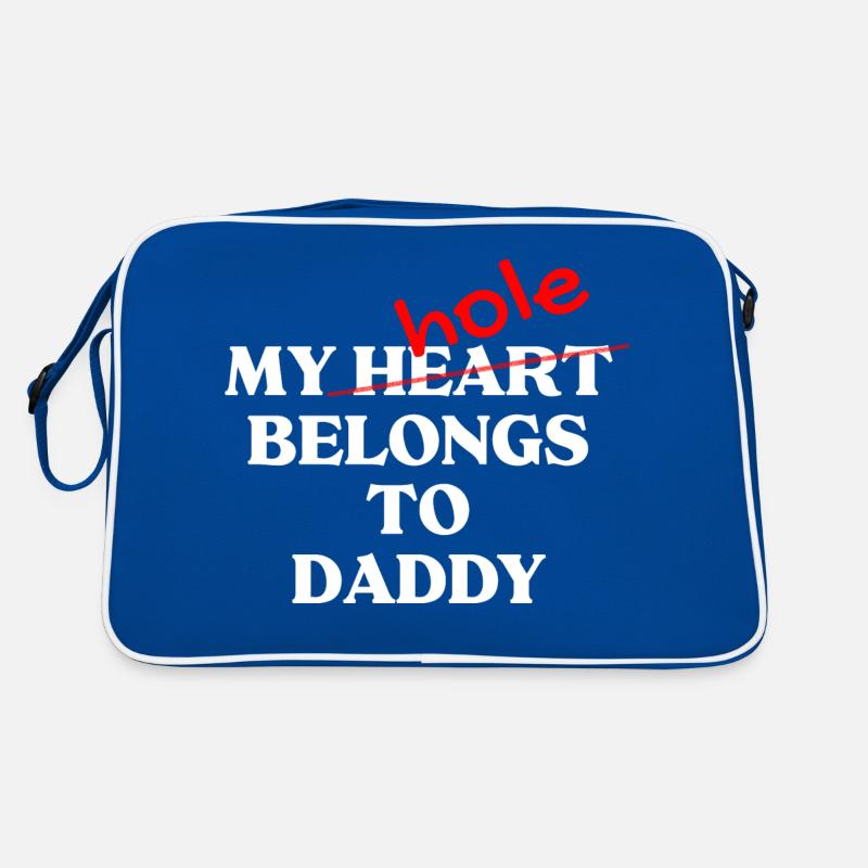 Lustiger schwuler Slogan Retro Tasche