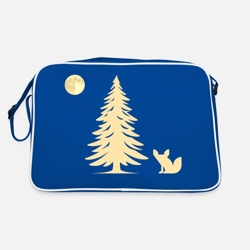 Fuchs im Wald - Geschenkidee Retro Tasche
