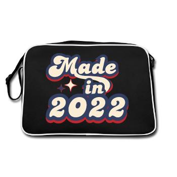 Made in 2022 retro - Sac Retro - noir/blanc - Dos