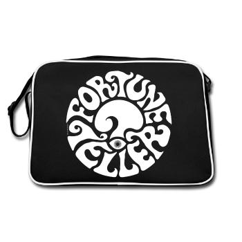FORTUNE TELLER sixties fortune teller psychedelic 60 - Retro Bag - black/white - Back