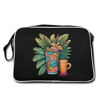 Prendre un Verre - Sac Retro - noir/blanc - Dos