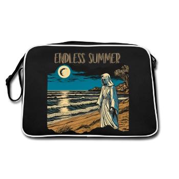 Endless Summer - Retro Bag - black/white - Back