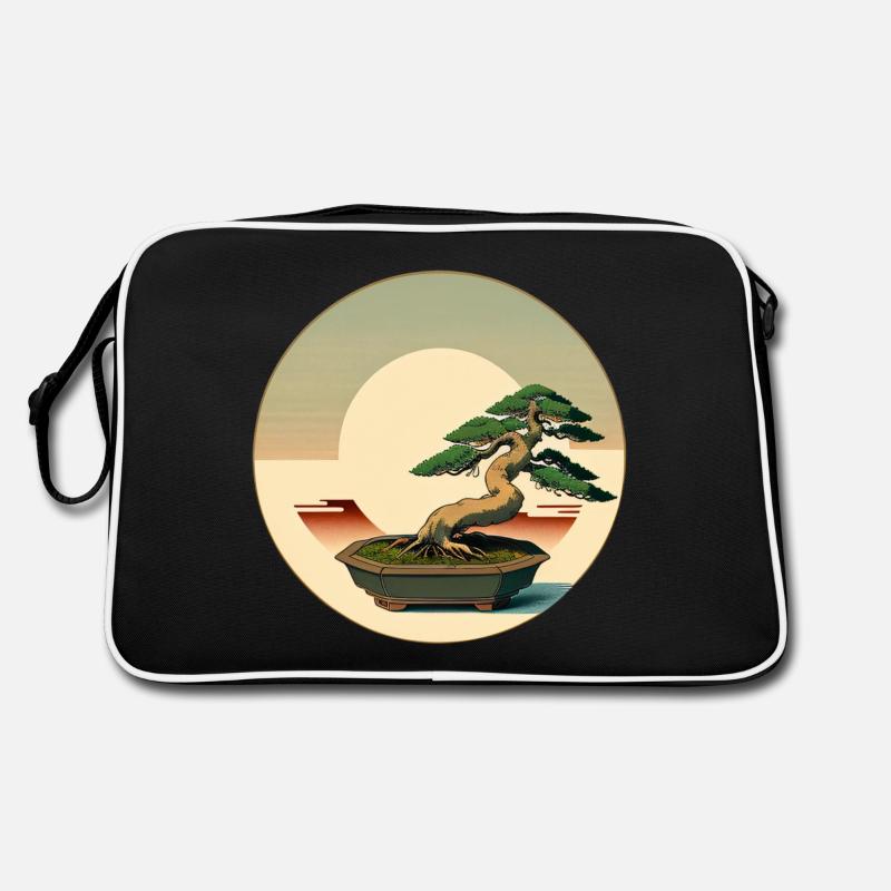 Bonsaï élégant Sac Retro