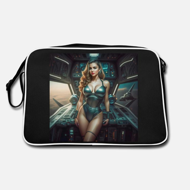 Pin-up de l’espace Sac Retro