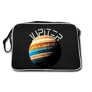 Jupiter - Sac Retro - noir/blanc - Dos