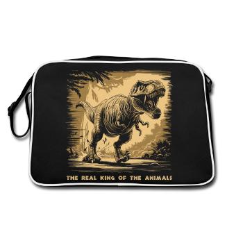 T Rex 07 2024 01 - Sac Retro - noir/blanc - Dos
