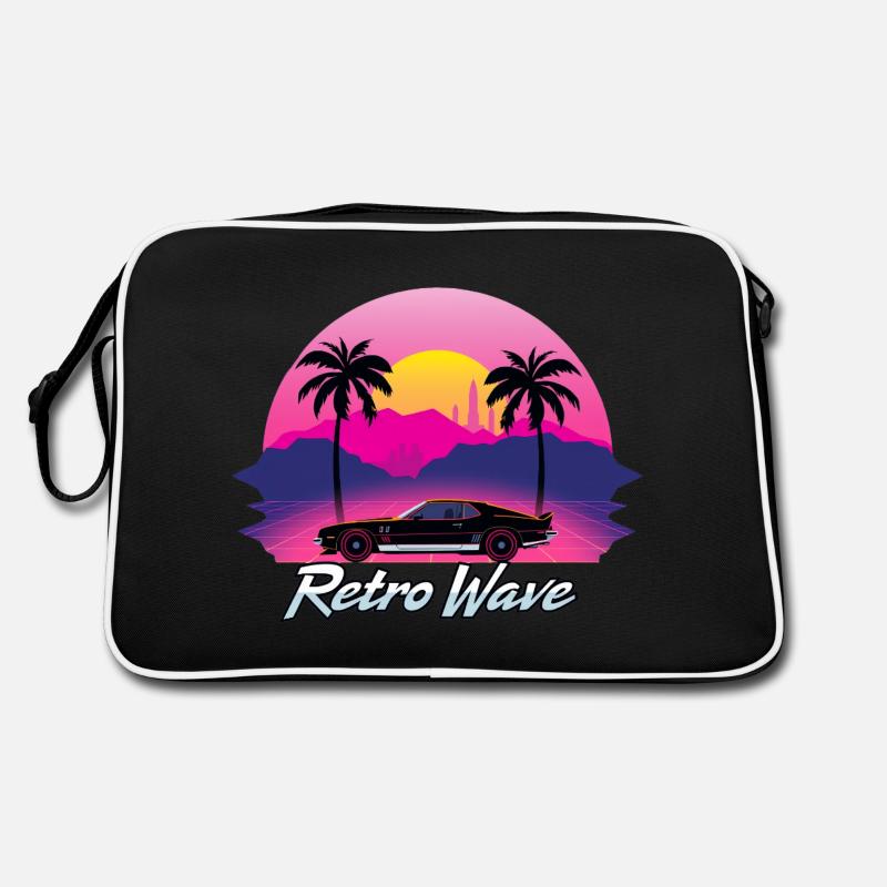 Neon Retro Synthwave Sac Retro