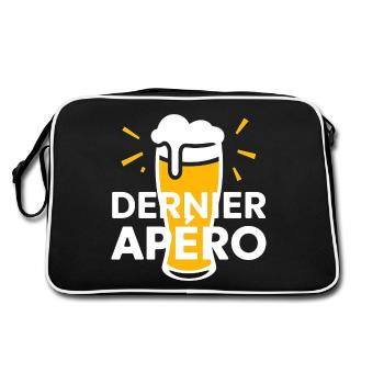 tee shirt tee shirt Dernier apéro – EVG - Sac Retro - noir/blanc - Dos