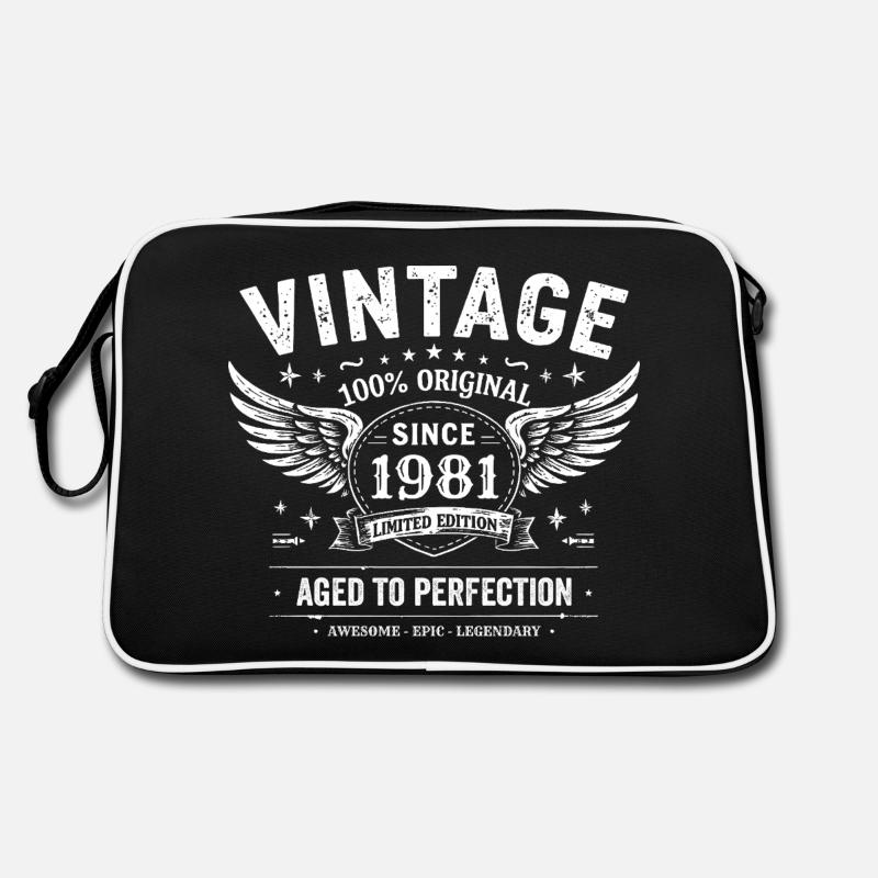 1981 Vintage 1981 44e Anniversaire 1981 Rétro 1981 Sac Retro