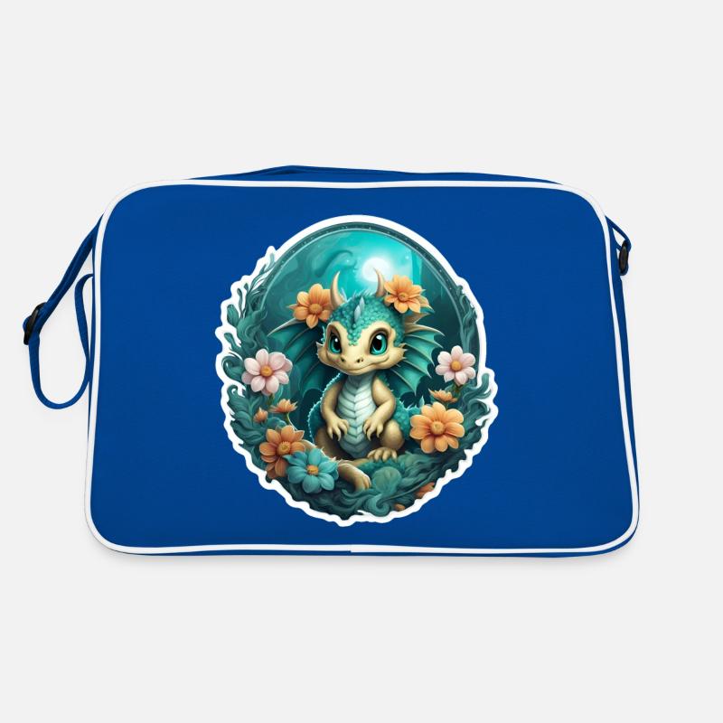 Drache Retro Tasche