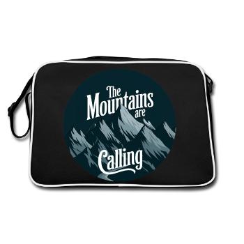 Mountaineering Design - Wanderlust and Wanderlust - Retro Bag - black/white - Back