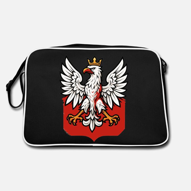 Pologne Polska aigle emblème drapeau drapeau cadeau Sac Retro