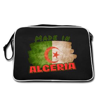 Made in Algeria - Sac Retro - noir/blanc - Dos