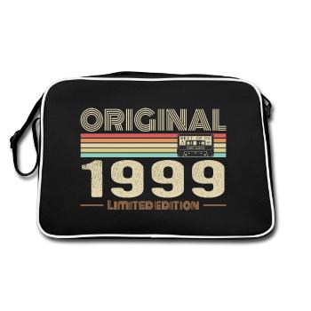Original 1999 Vintage 1999 Anniversaire Rétro 1999 - Sac Retro - noir/blanc - Dos
