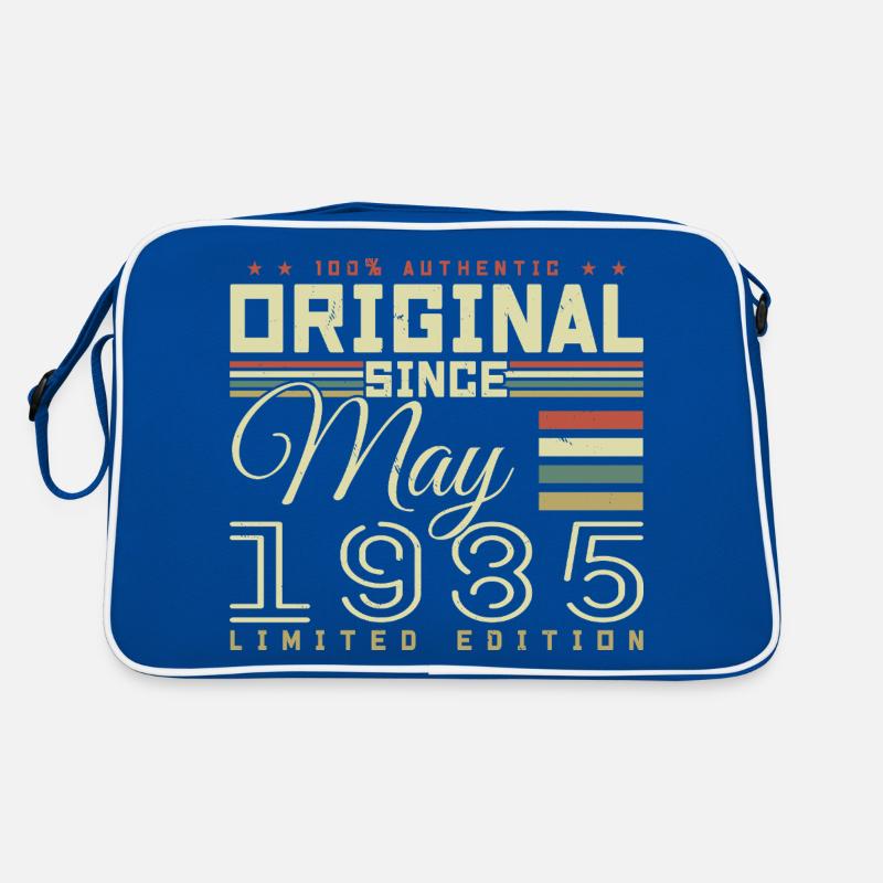 Gift Anniversaire Mai 1985, Gift May 1985 Retro Tasche