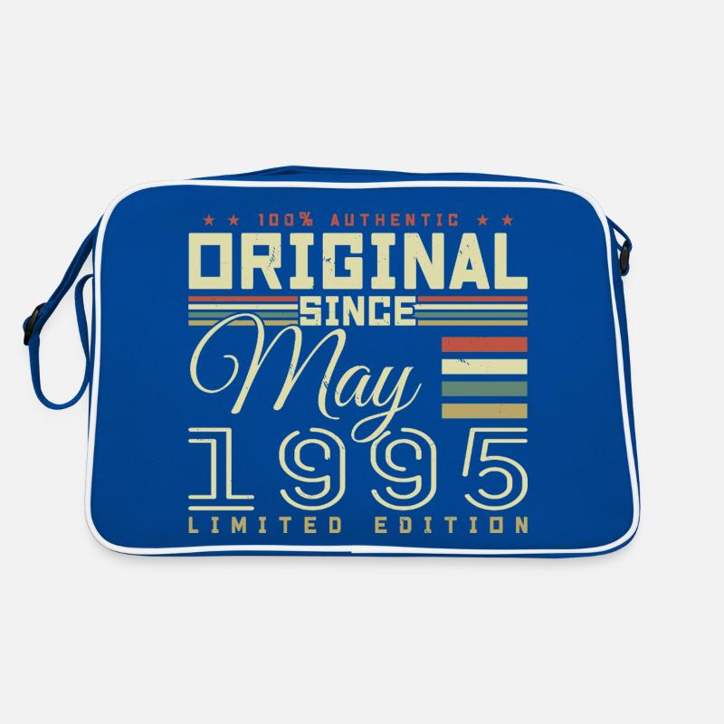 Gift Anniversaire Mai 1995, Gift Mai 1995 Retro Tasche
