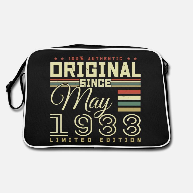 Cadeau Anniversaire Mai 1988, Gift May 1988 Sac Retro