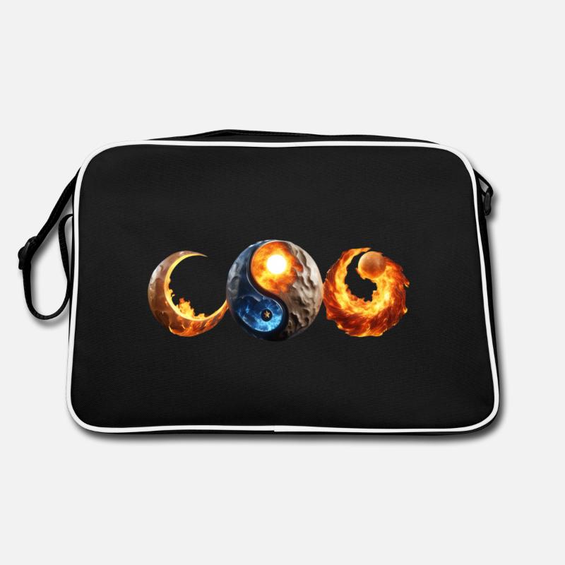 Planets on fire Retro Bag