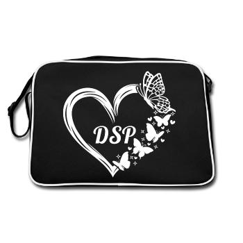 Direct Support Professional - Retro Bag - black/white - Back