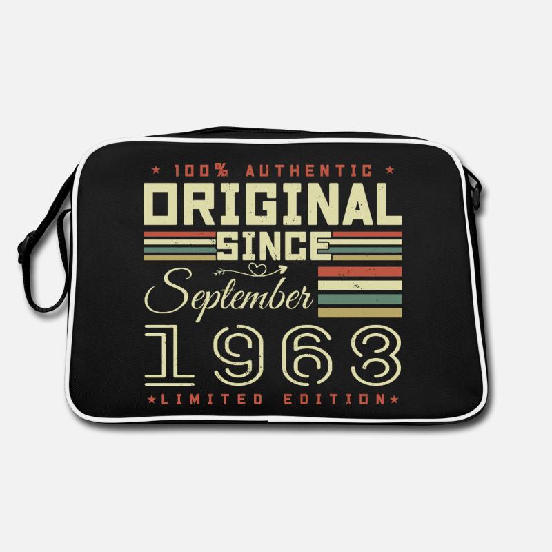 September 1968 September 57th Anniversary Limited Edition Retro Bag