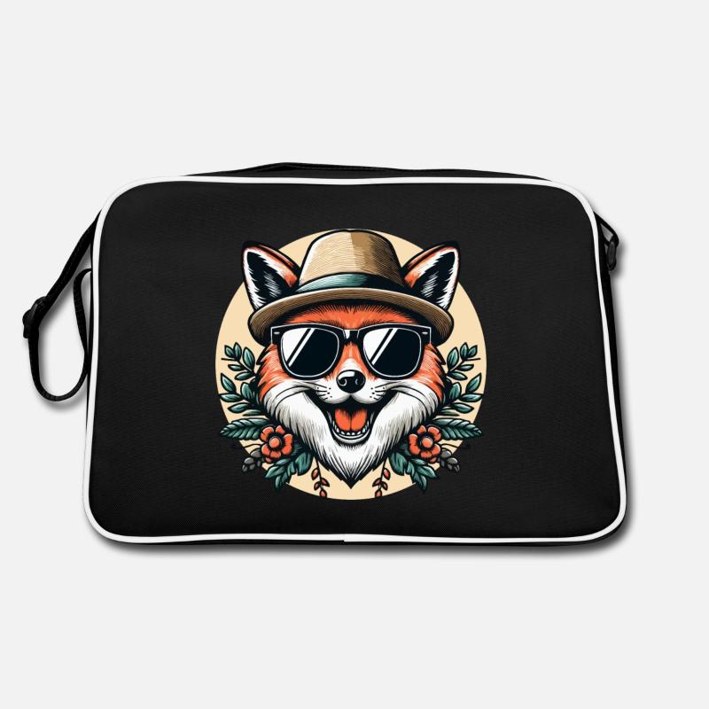 Stylish fox Retro Bag
