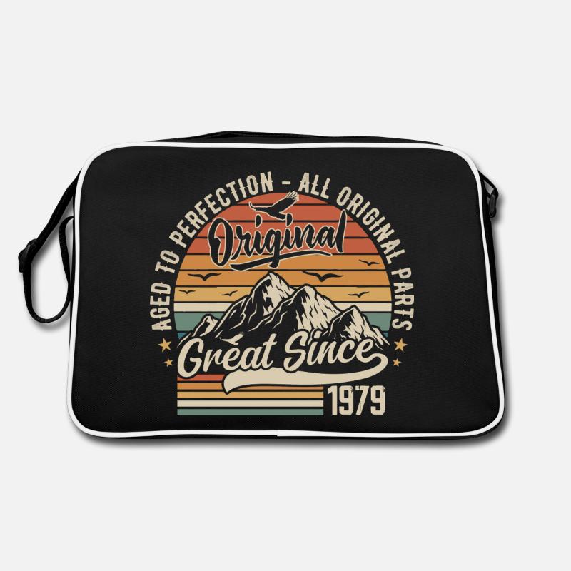 Vintage Born in 1979 | 46th Anniversary Gift 1979 Retro Bag