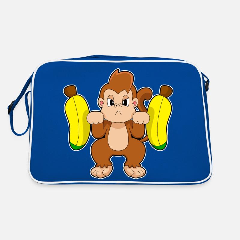 Monkey Banana Haltère Sac Retro