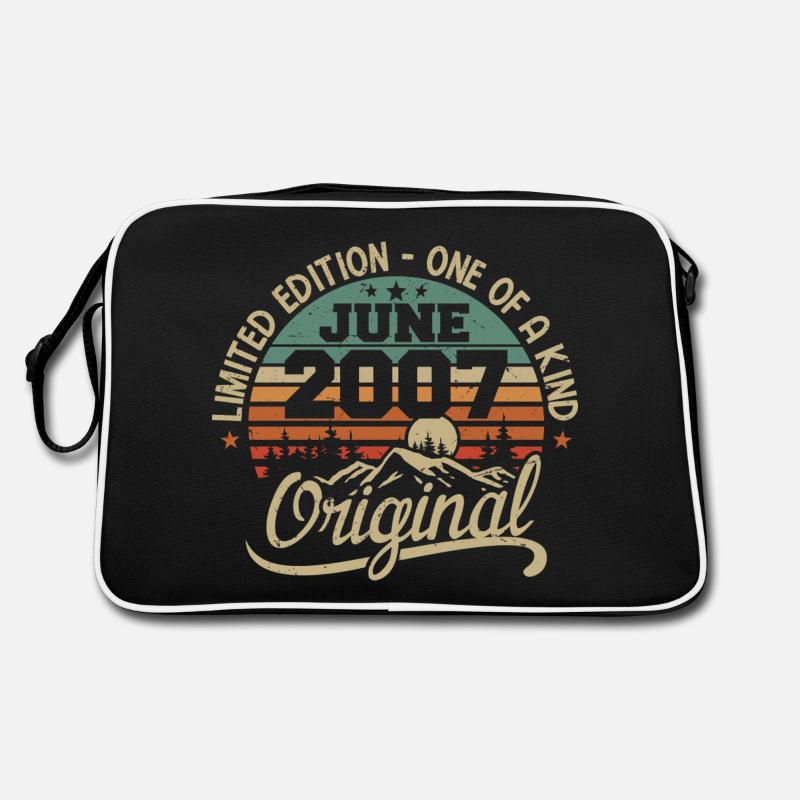 2007 Juni 2007 Original - Juni 2007 Jubiläum Retro Tasche