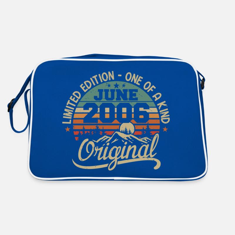 2006 Juni 2006 Original - Juni 2006 Jubiläum Retro Tasche