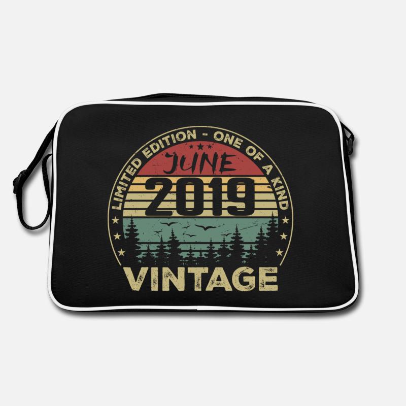 Gift June 2019 Birthday June 2019 June 2019 Retro Bag