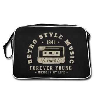 Retro 1941 Birthday Gift 1941 Vintage 1941 - Retro Bag - black/white - Back