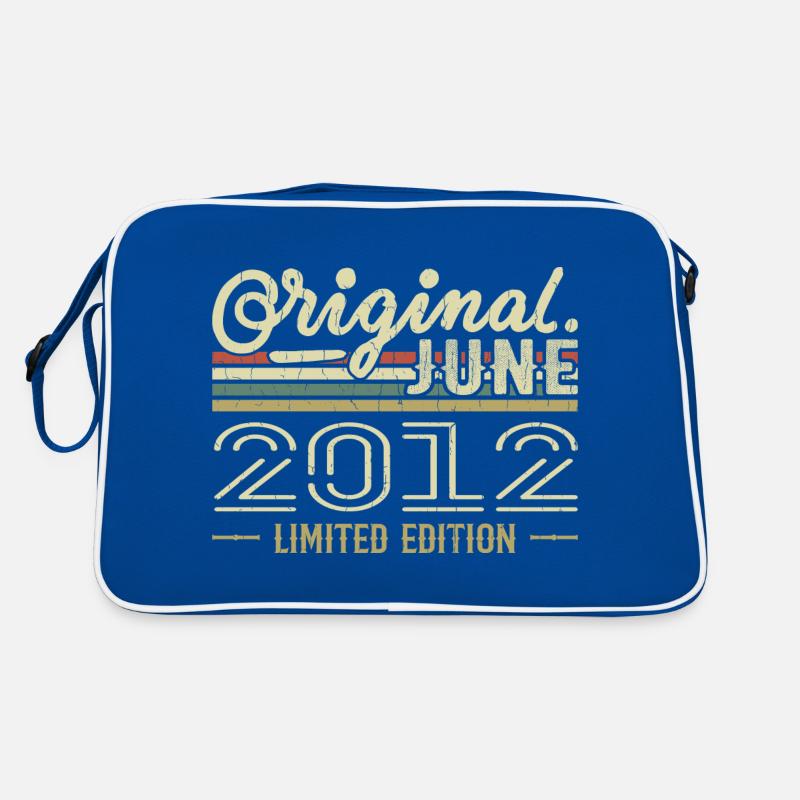 Juni 2012 Geburtstag Juni 2012 - Jahrgang Juni 2012 Retro Tasche