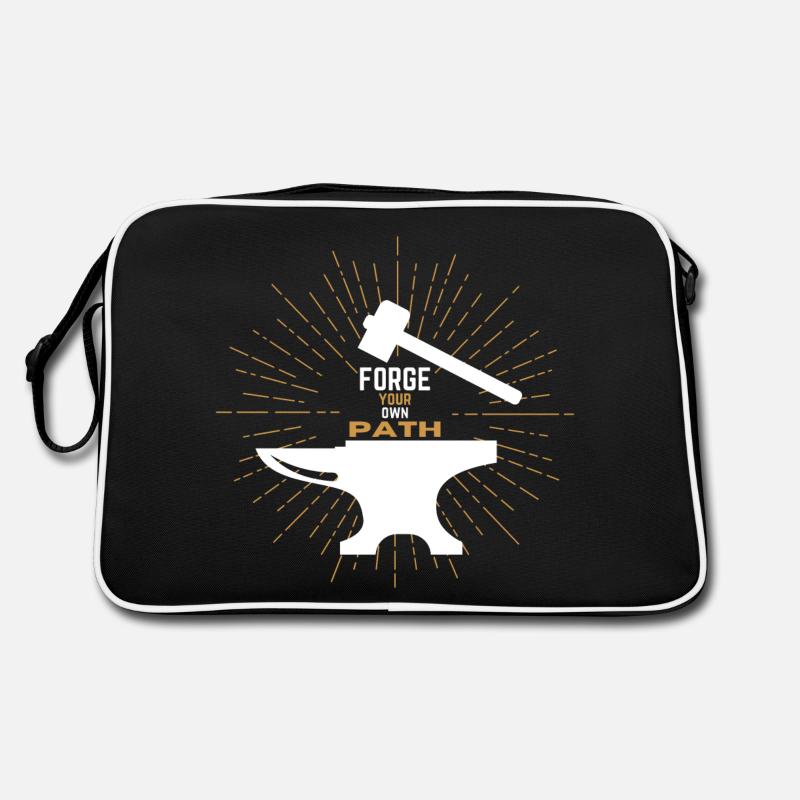 Forge your own path Retro Bag