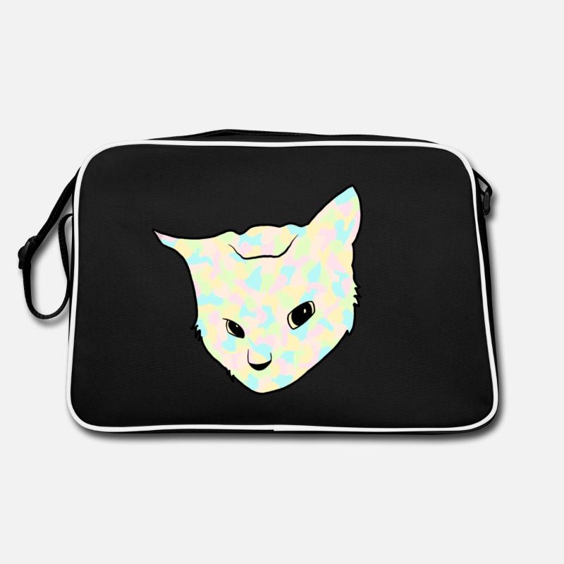 Curious Opalcat Retro Bag
