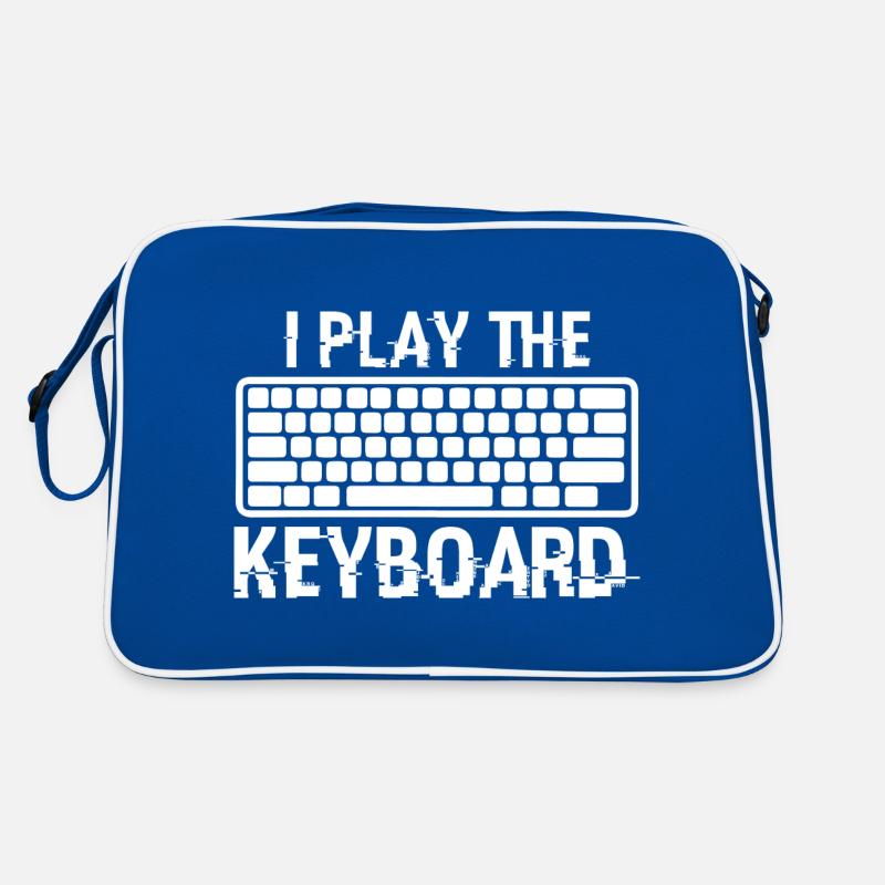 I Play The Keyboard Present For Coding Lover Gamer Sac Retro