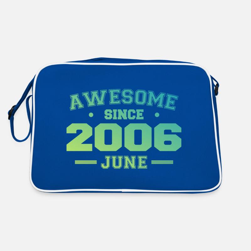 Juni 2006 Geburtstagsjahr 2006 Juni Geschenk 2006 Retro Tasche