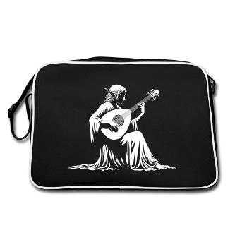 Elfenlied au luth - Sac Retro - noir/blanc - Dos