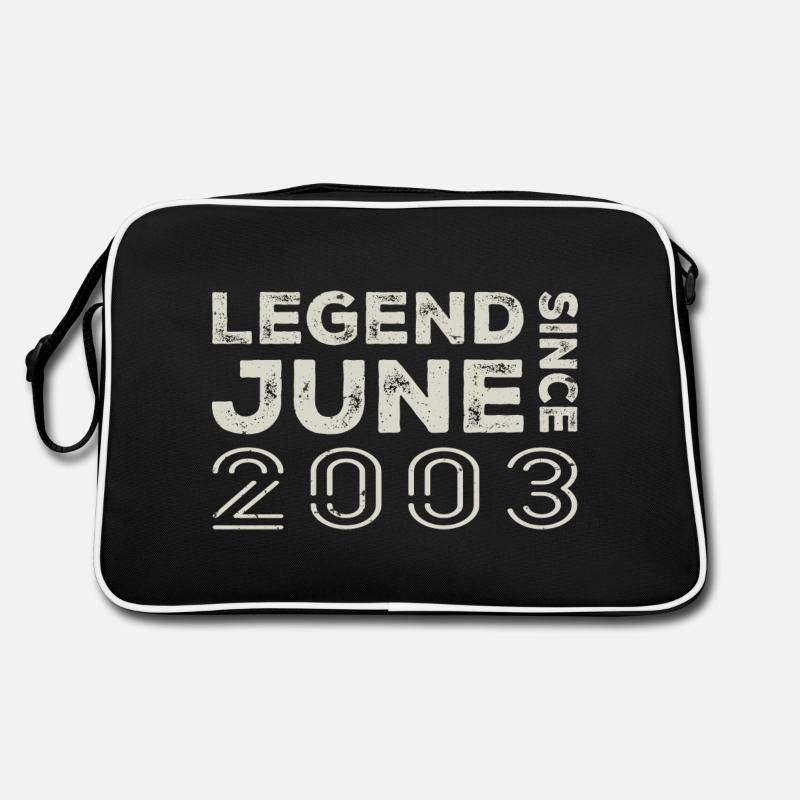 Juni 2003 Geburtstag Juni 2003 Juni Geschenk 2003 Retro Tasche