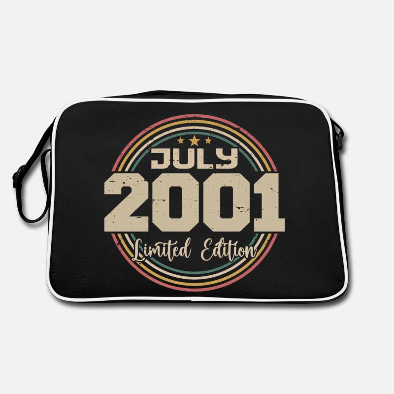 2001 Birthday July 2001 Gift July 2001 Retro Bag