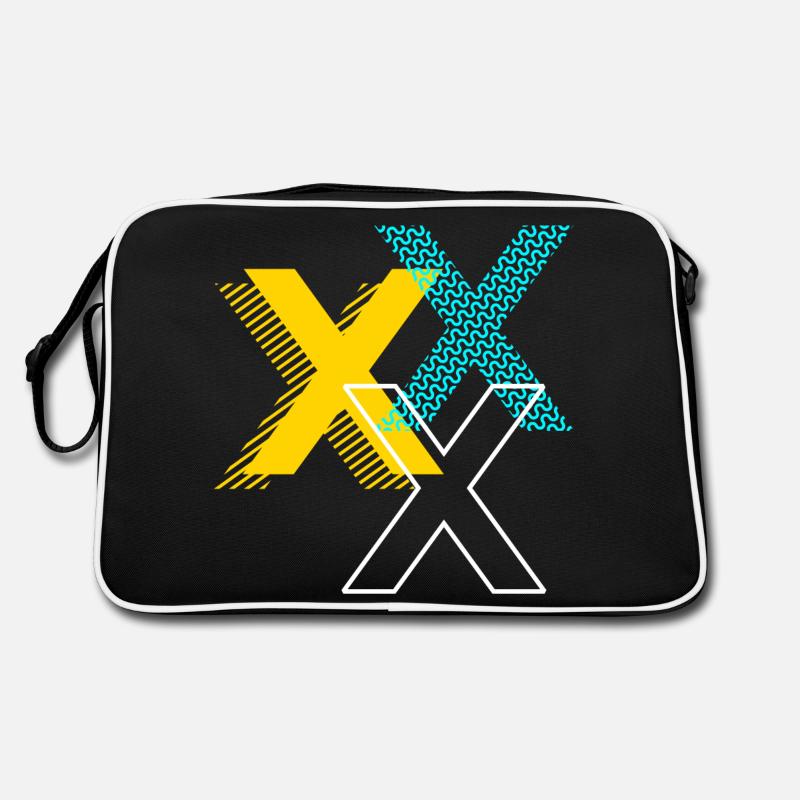 X Letter Retro Bag