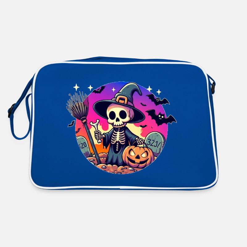 Mr. Bone Gruseliges Halloween 4 Retro Tasche