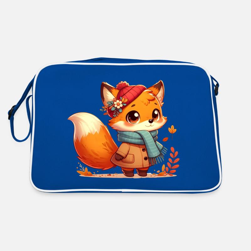 Fuchs Herbst 4 Retro Tasche