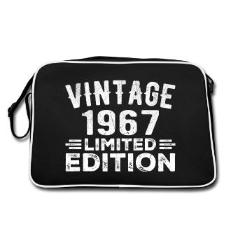 Année de construction 1967 Année de naissance Millésime 1967 - Sac Retro - noir/blanc - Dos