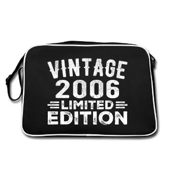 Année de fabrication 2006 Année de naissance Millésime 2006 - Sac Retro - noir/blanc - Dos
