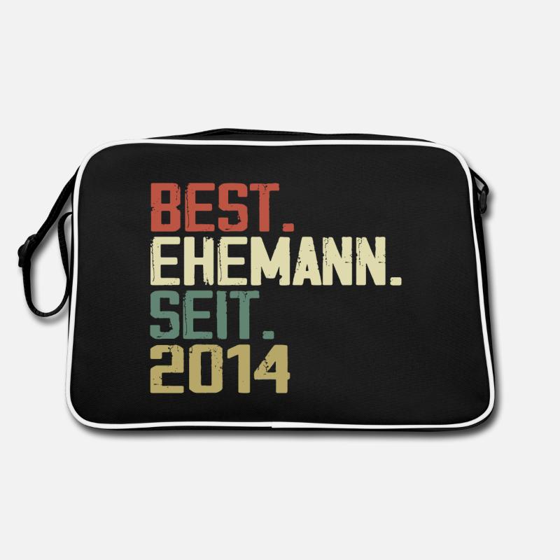 Best Husband Since 2014 Birthday Gift 2014 Retro Bag